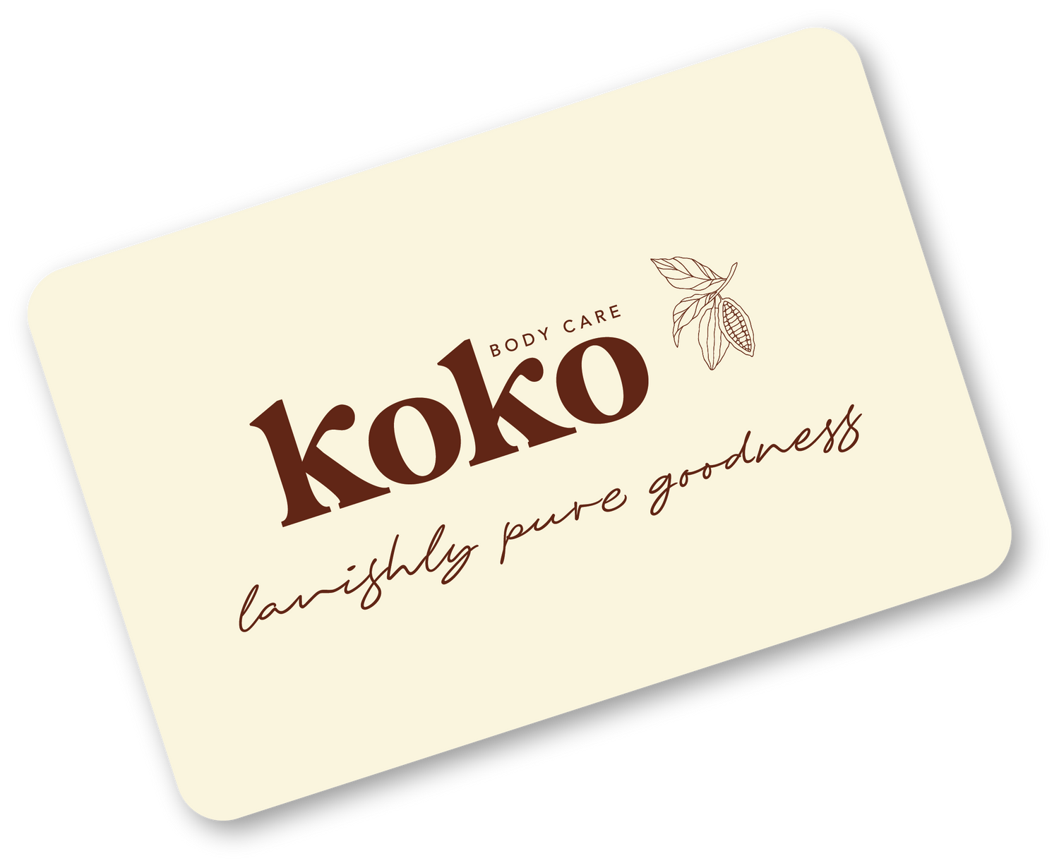 KOKO gift card