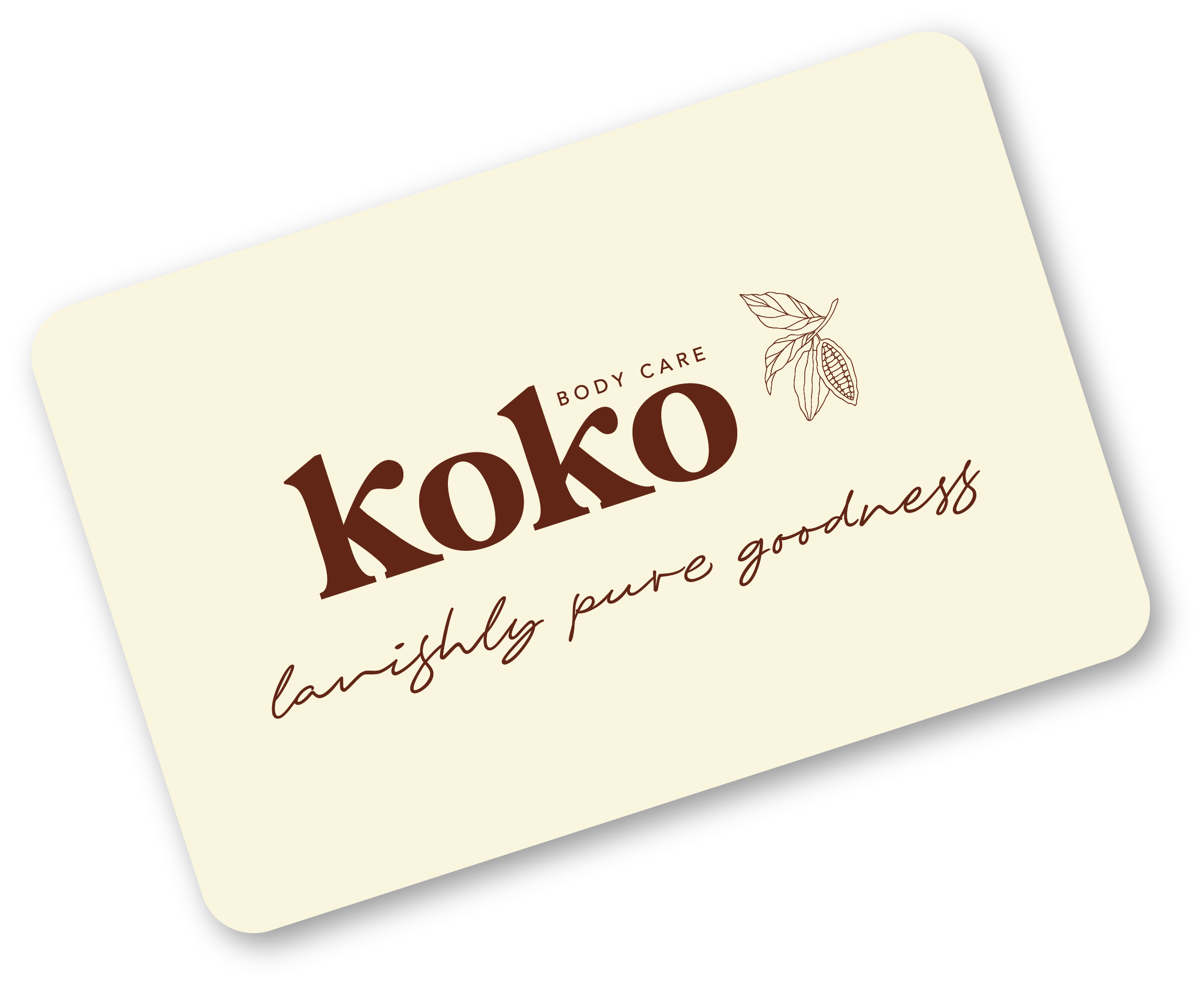 KOKO gift card